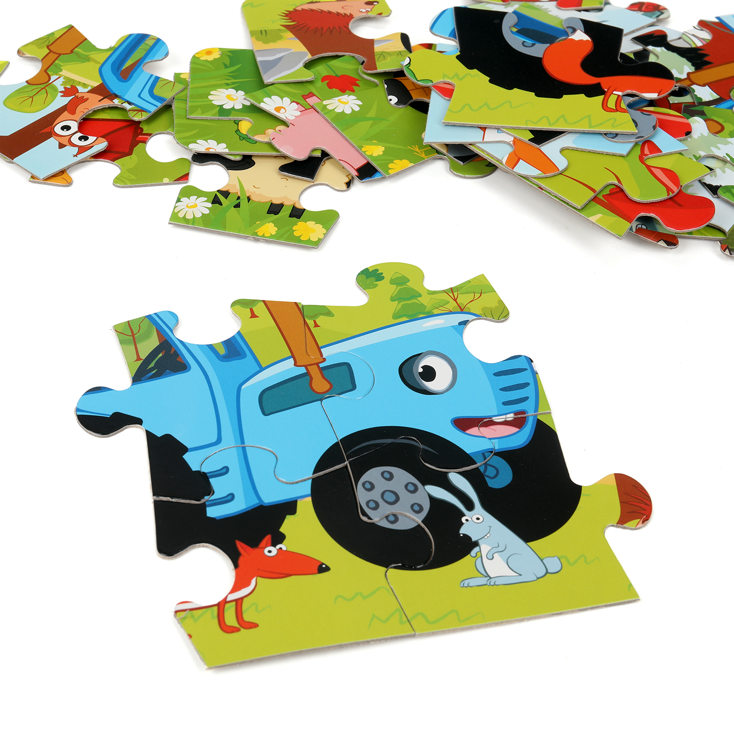 Пазл Умные игры Синий трактор классический - фото 5