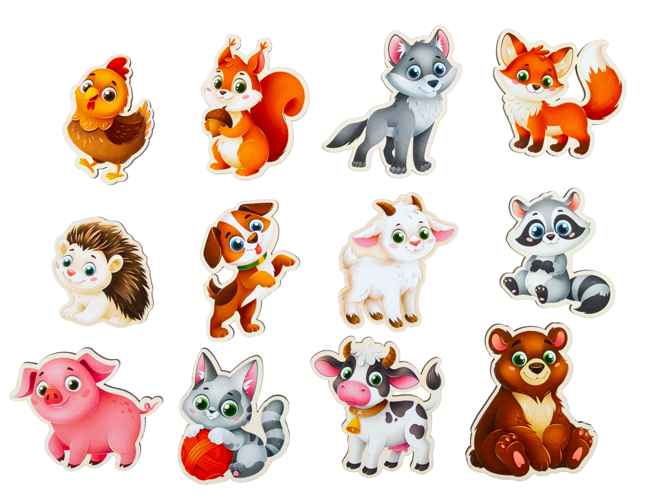 Настольная игра Magic Stories Лесные животные - фото 1