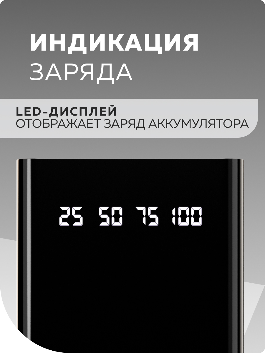 Внешний аккумулятор More Choice PB60-30 White - фото 3