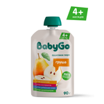 Пюре BabyGo Груша с 4 мес 90 г