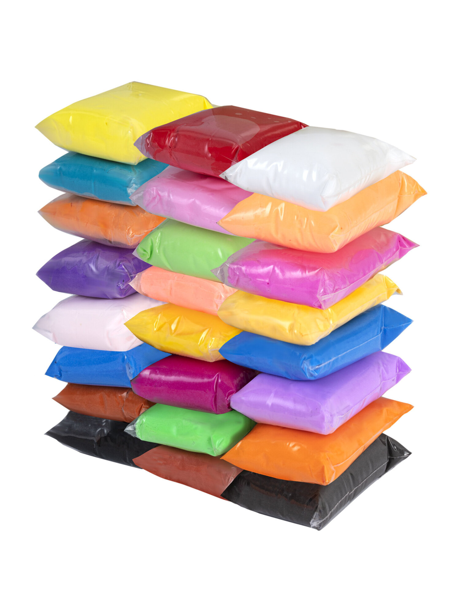 Пластилин Пифагор воздушный 24 цв. - фото 11