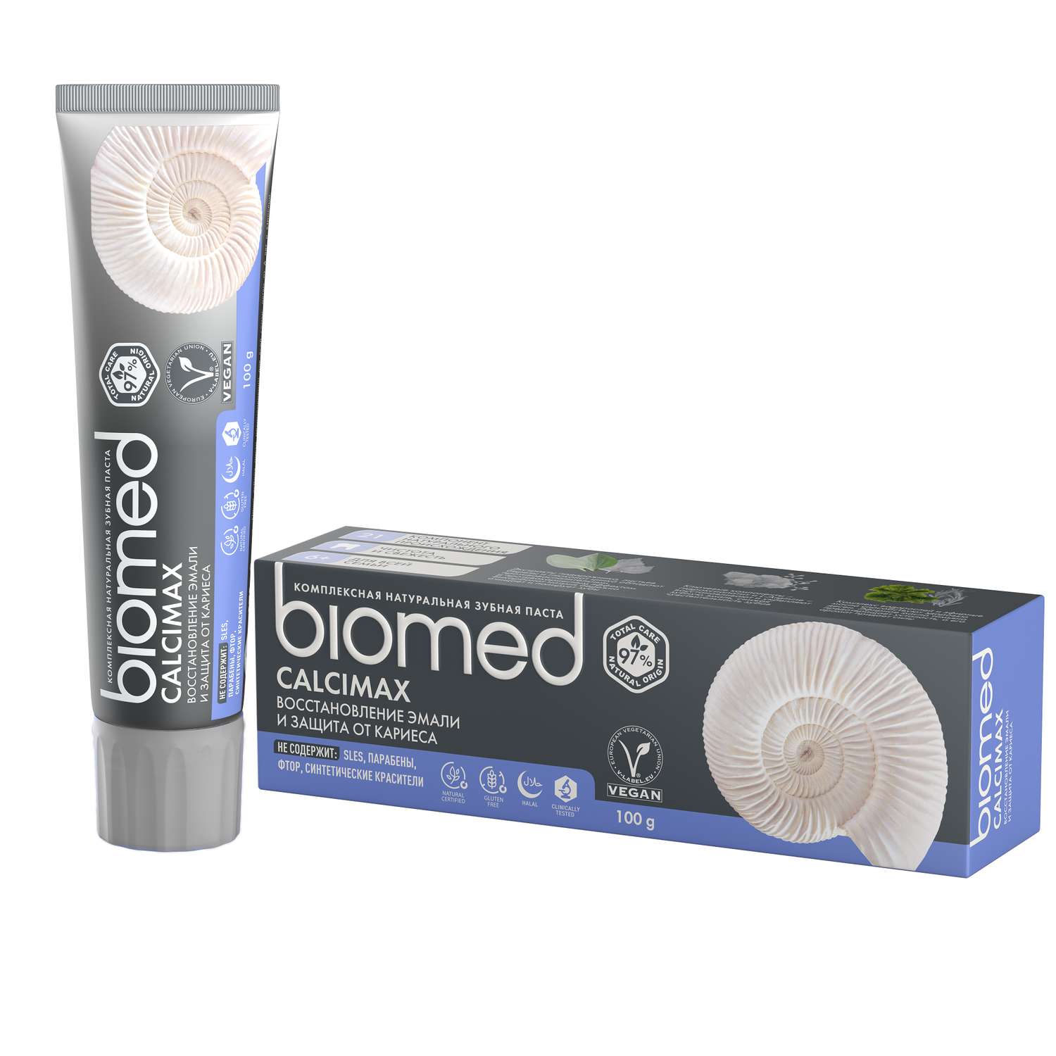 Зубная паста BIOMED без фтора - фото 5