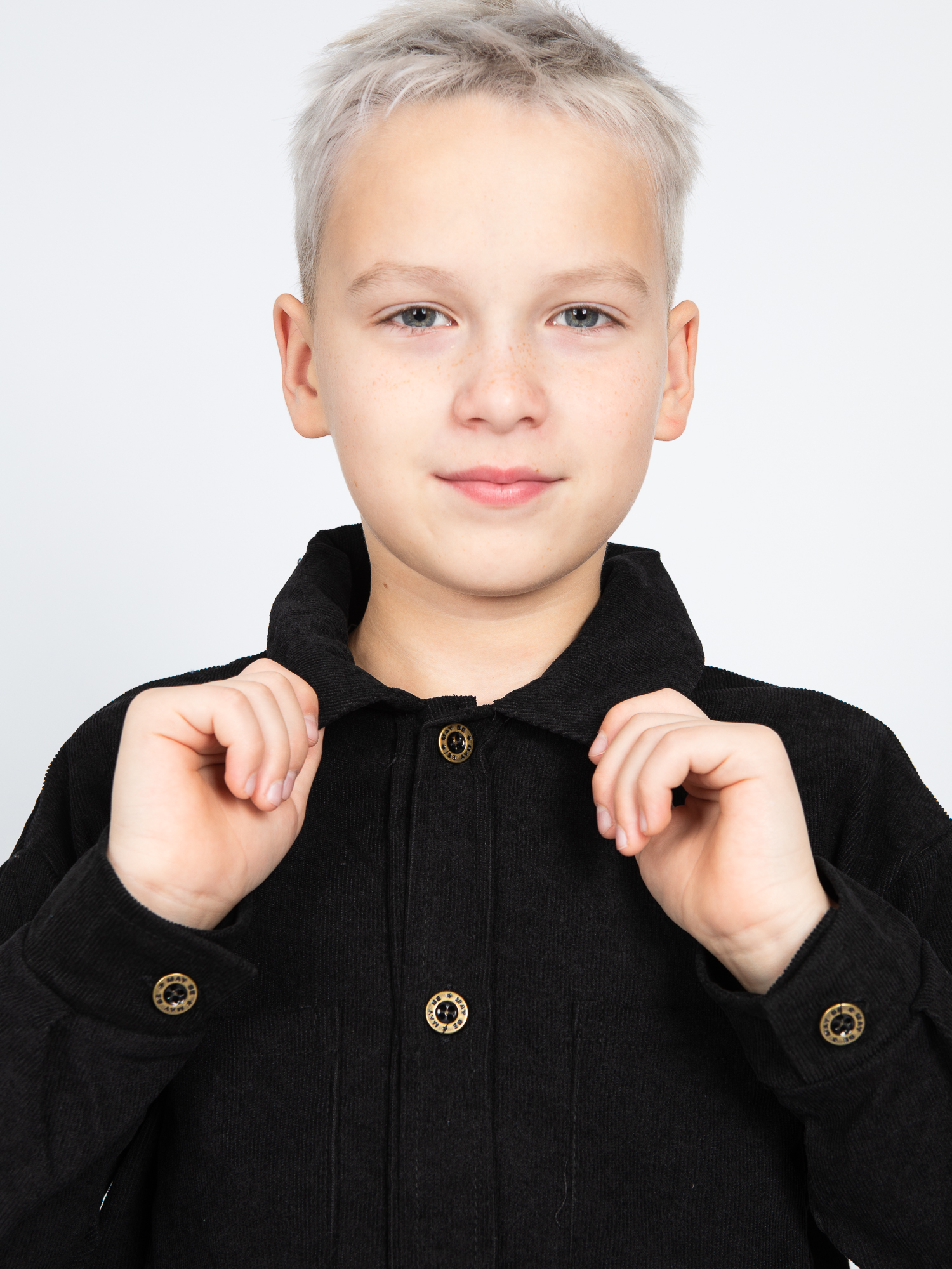 Костюм ЛАДОШКИ Костюм Вельвет черный - фото 17