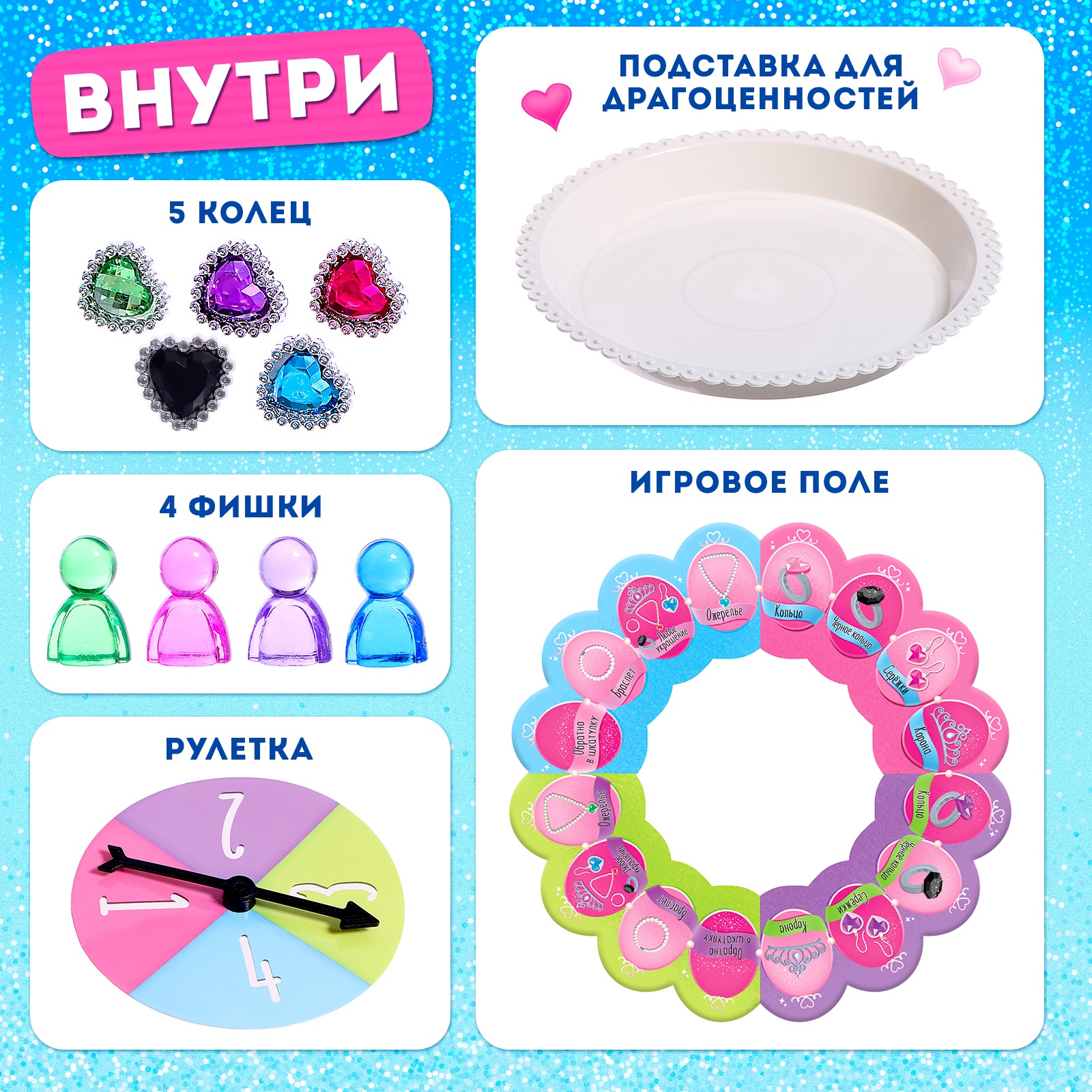 Настольная игра Sima-Land Как стать принцессой - фото 3