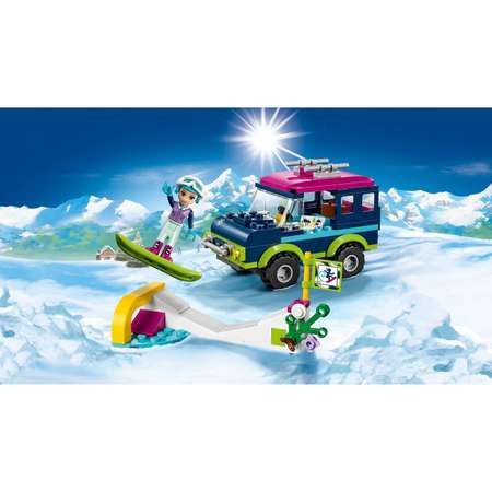 Конструктор LEGO Friends Горнолыжный внедорожник блочный