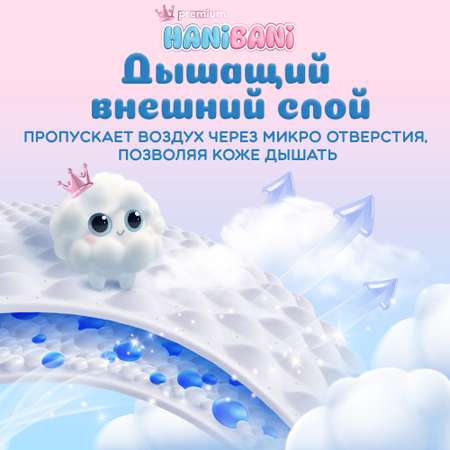 Трусики HANIBANI Premium Soft M (6-11 кг) 42 шт.