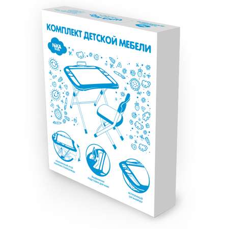 Комплект мебели NiKA kids Пушистая азбука