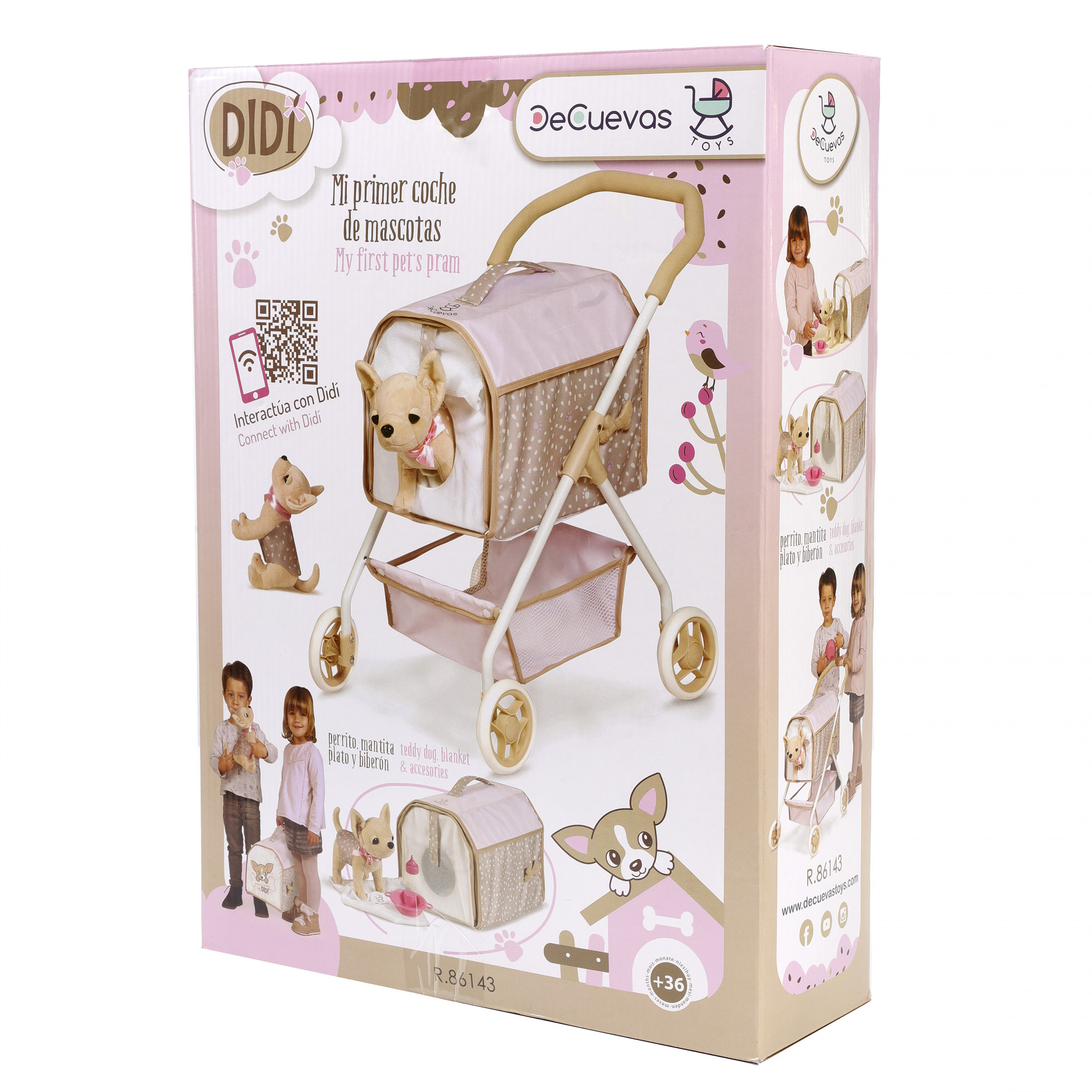 Коляска-трансформер для кукол DeCuevas Toys 86143 - фото 16