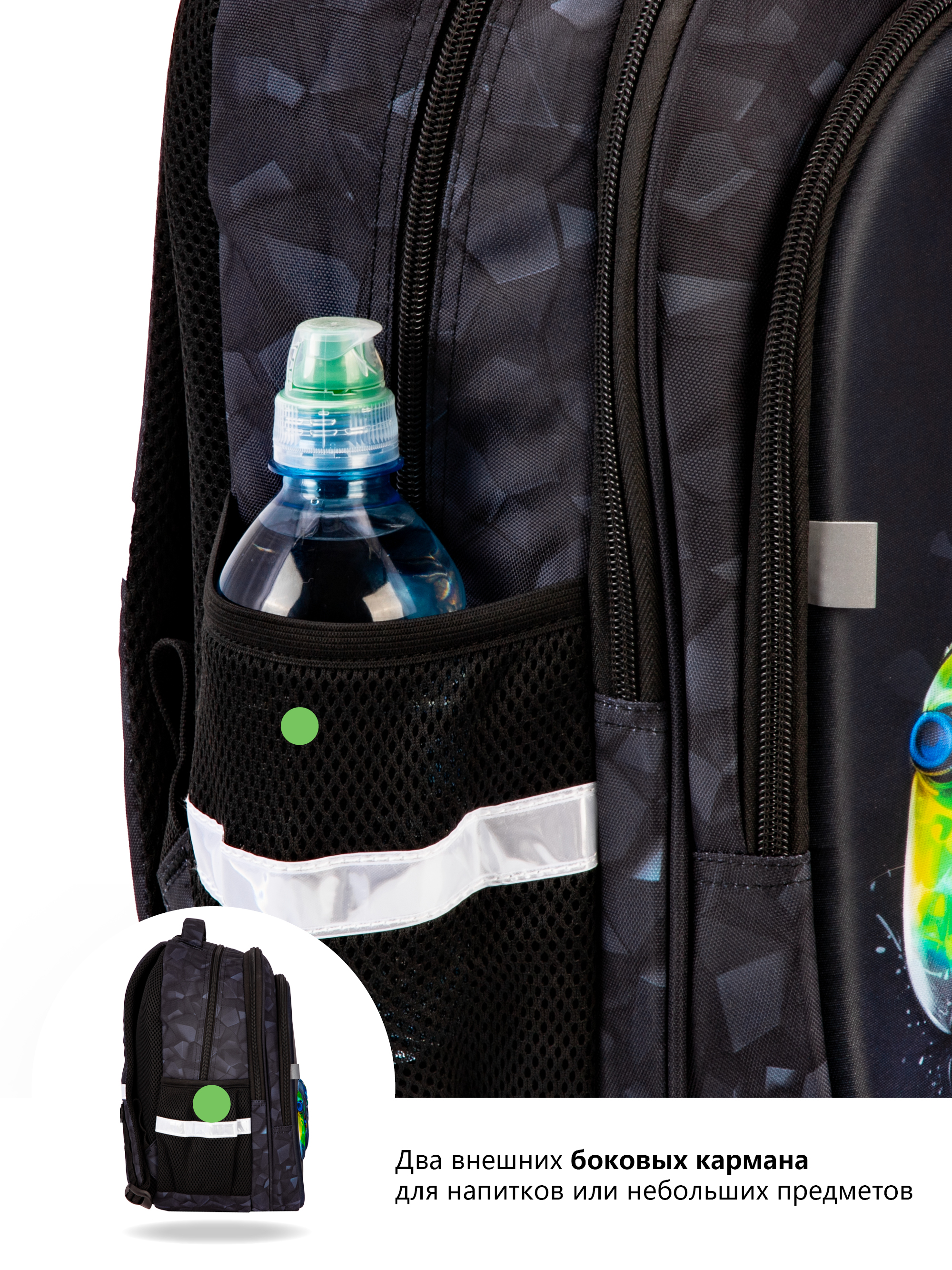 Рюкзак School Standard первокласснику набор 4 в 1 - фото 14