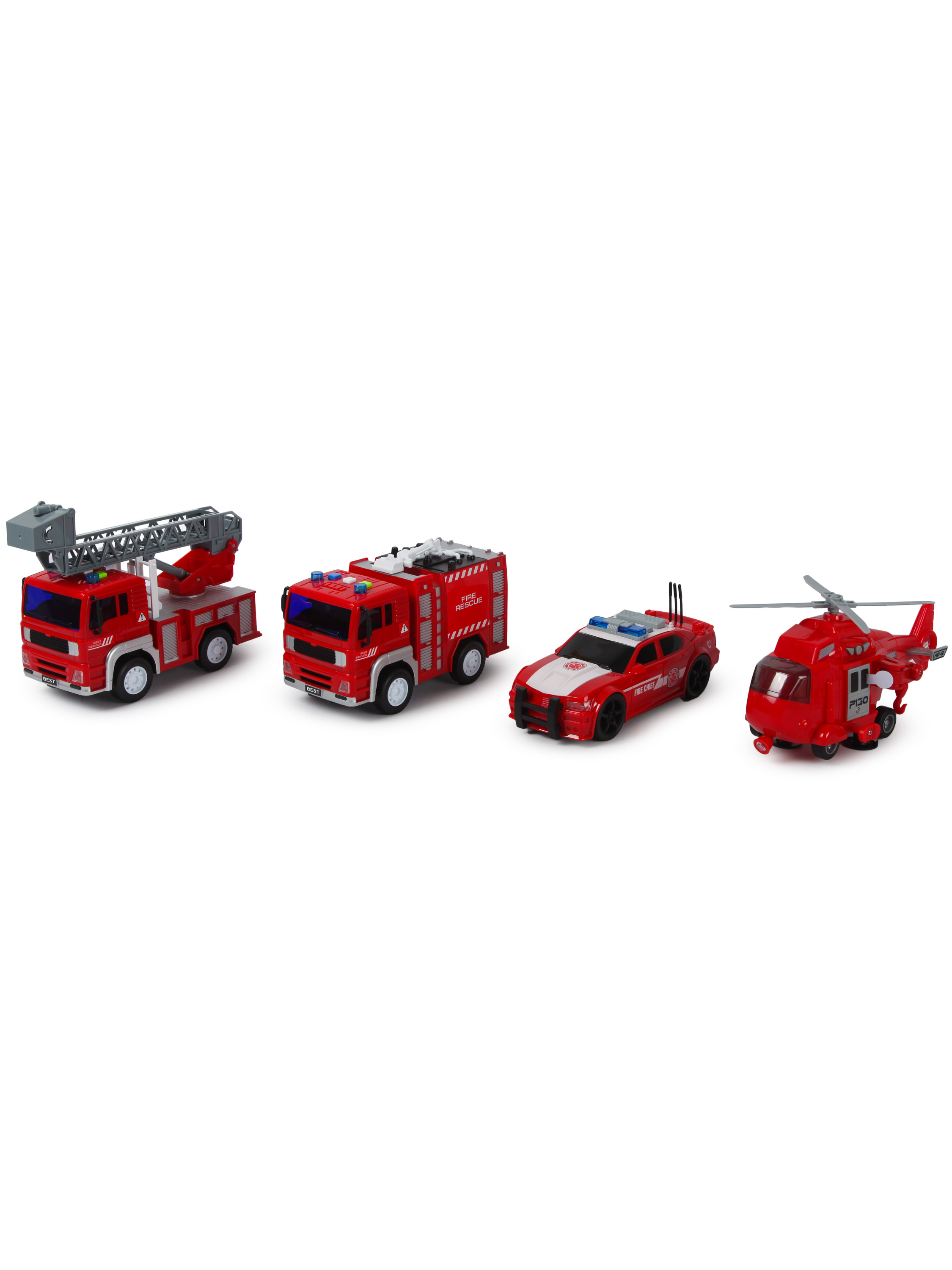 Пожарная машина Mobicaro Пожарная техника 1:20 FCJ1205990 - фото 5