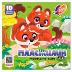 Пластилин Луч 10 цв.
