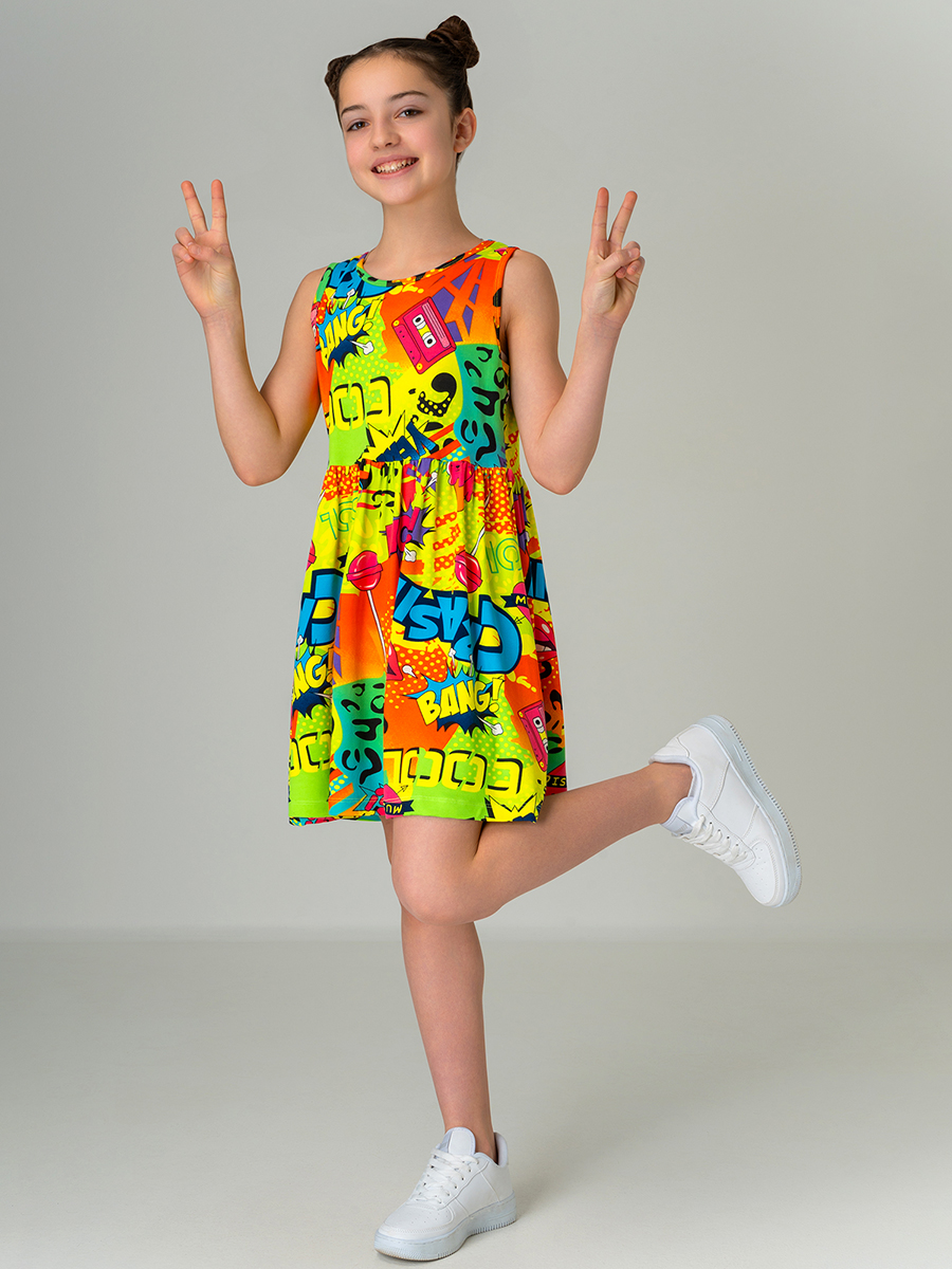 Платье HappyFox HF00199мультиколор - фото 10