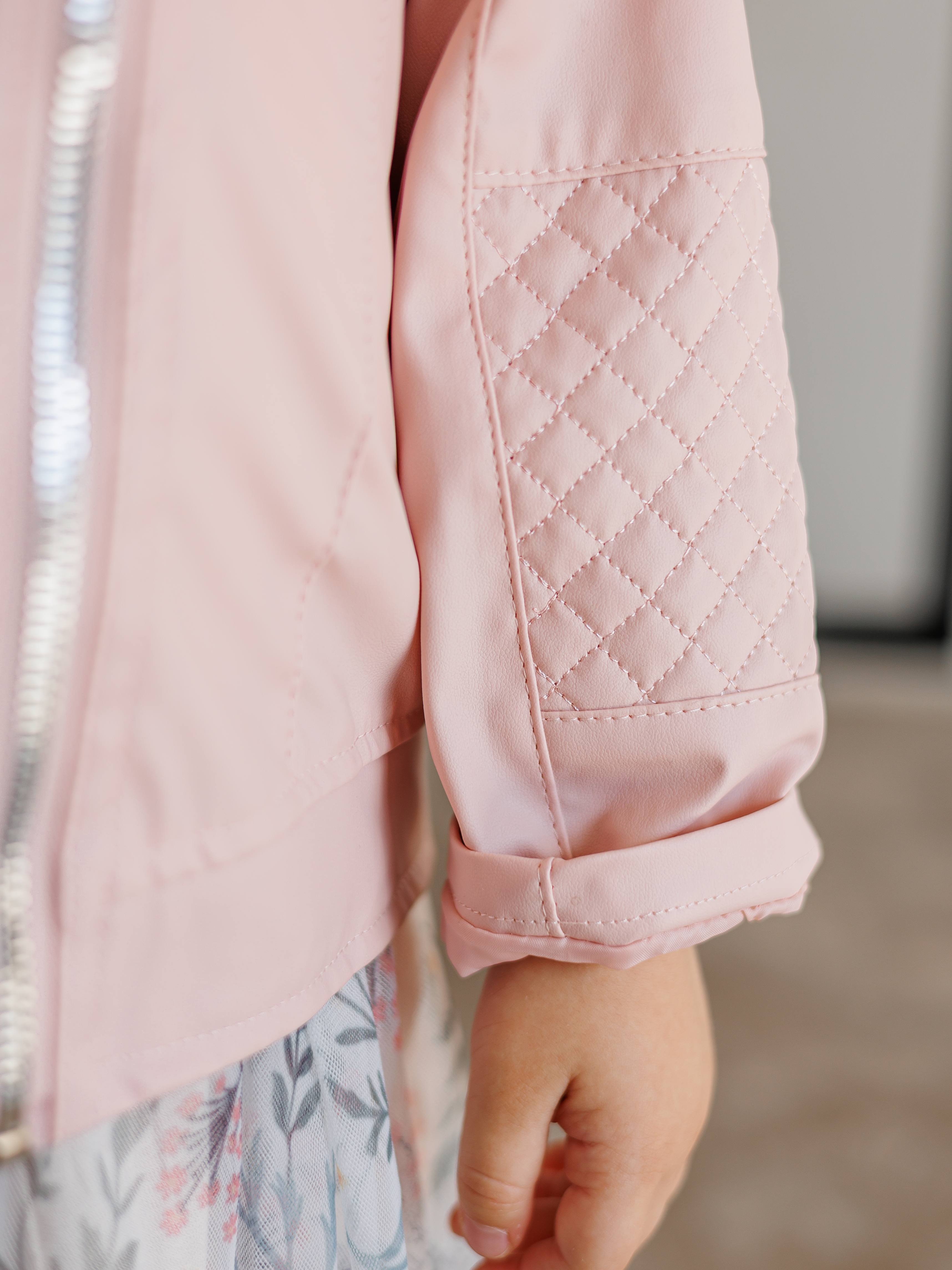 Куртка кожаная Artcher Jacket0003rose - фото 9