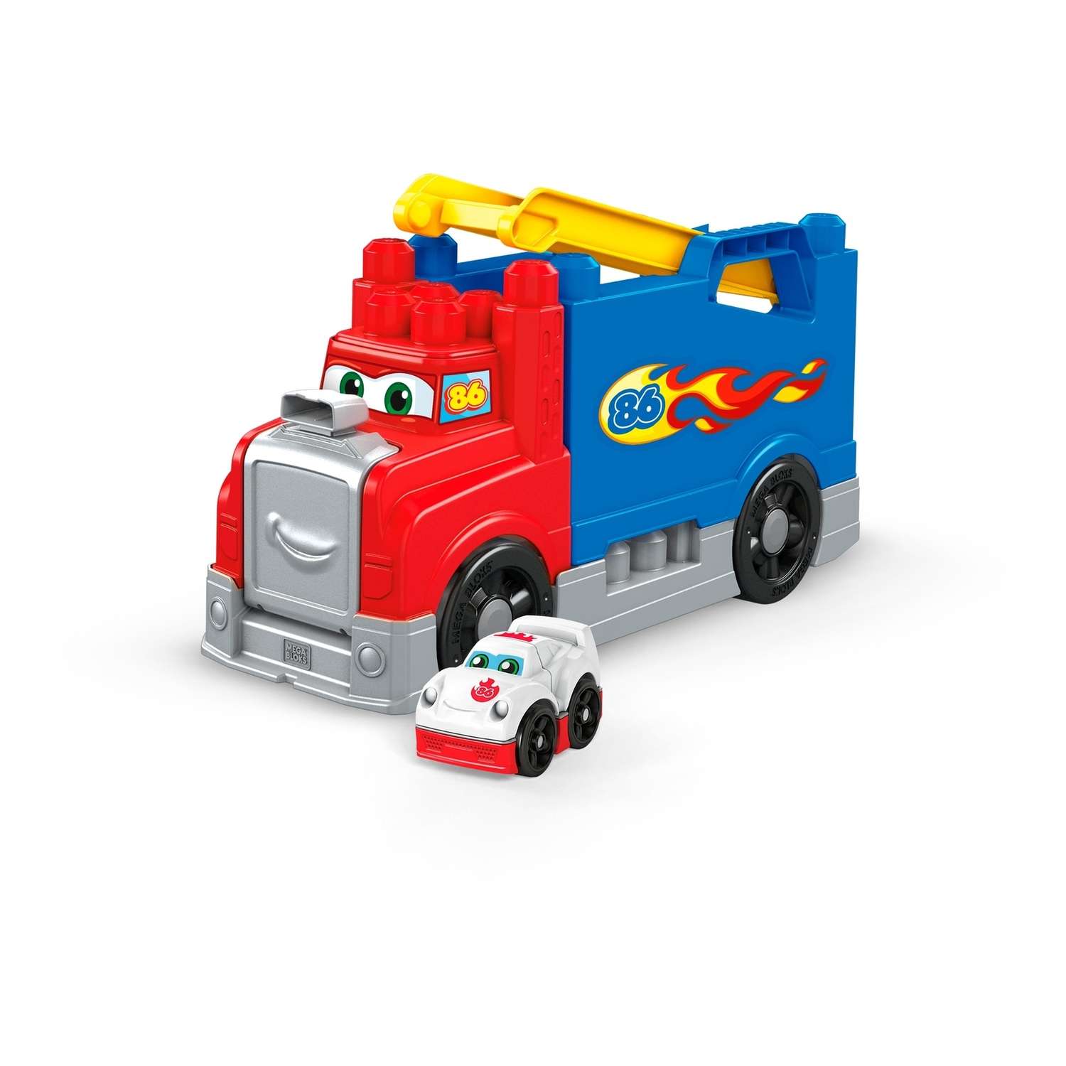 Конструктор Mega Bloks Большая машинка для гонок 12 дет. - фото 17