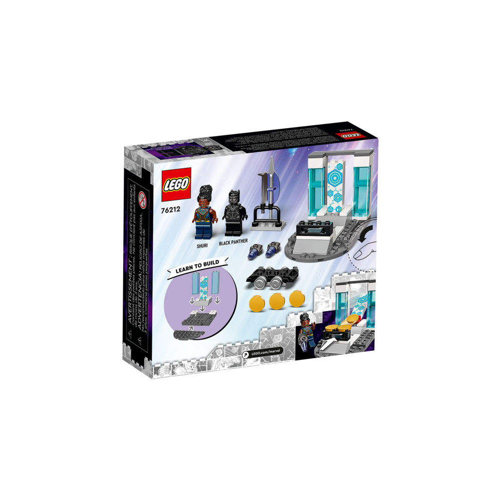 Конструктор LEGO Marvel Super Heroes Лаборатория Шури 76212 2708 дет. - фото 2