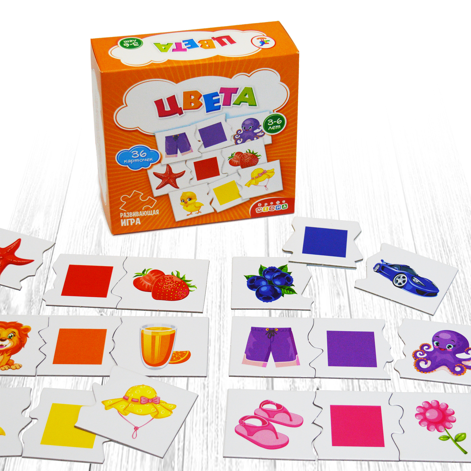 Игра развивающая Дрофа-Медиа Цвета 4212 - фото 6