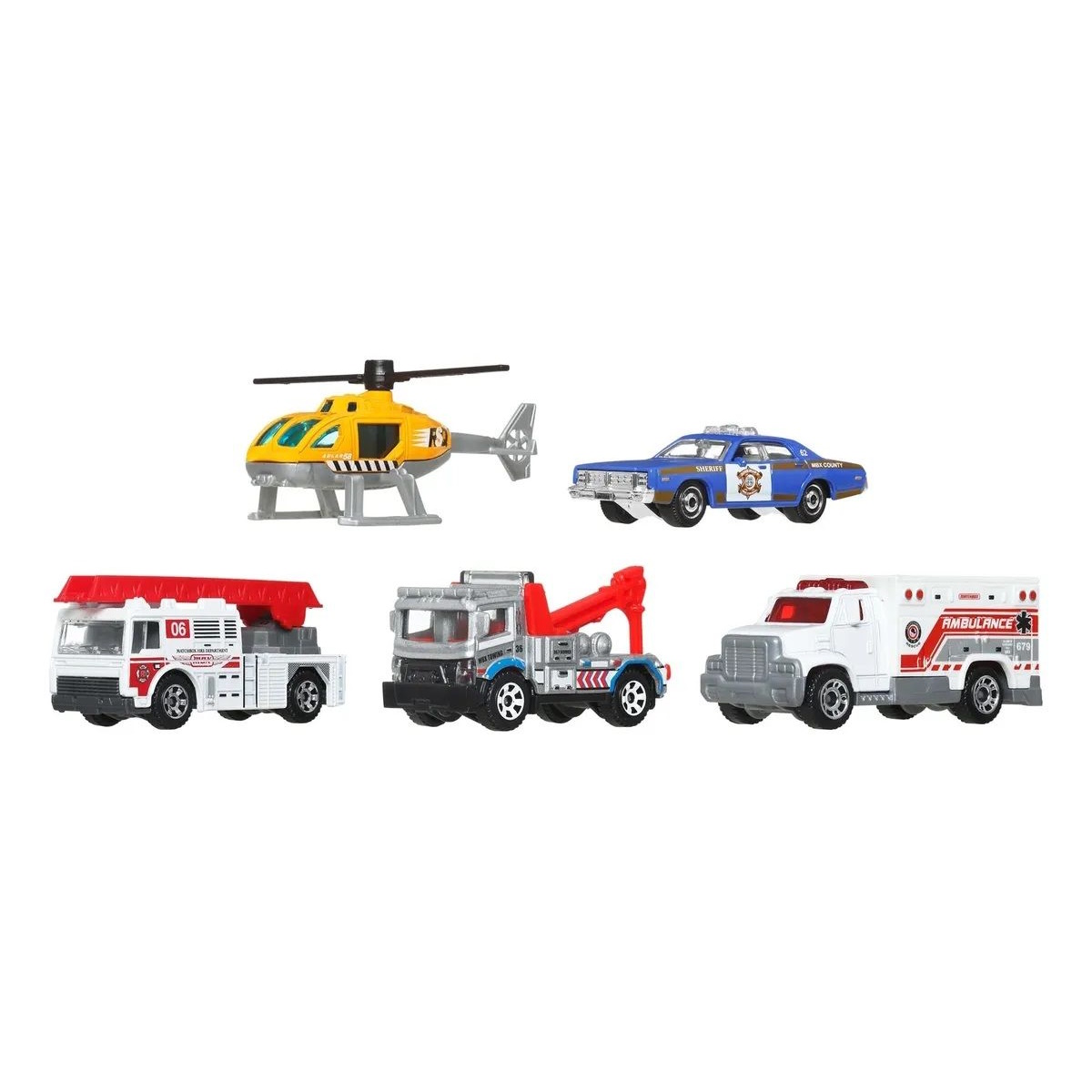 Игровой набор Matchbox MBX Rescue V C1817/JBX37 - фото 1