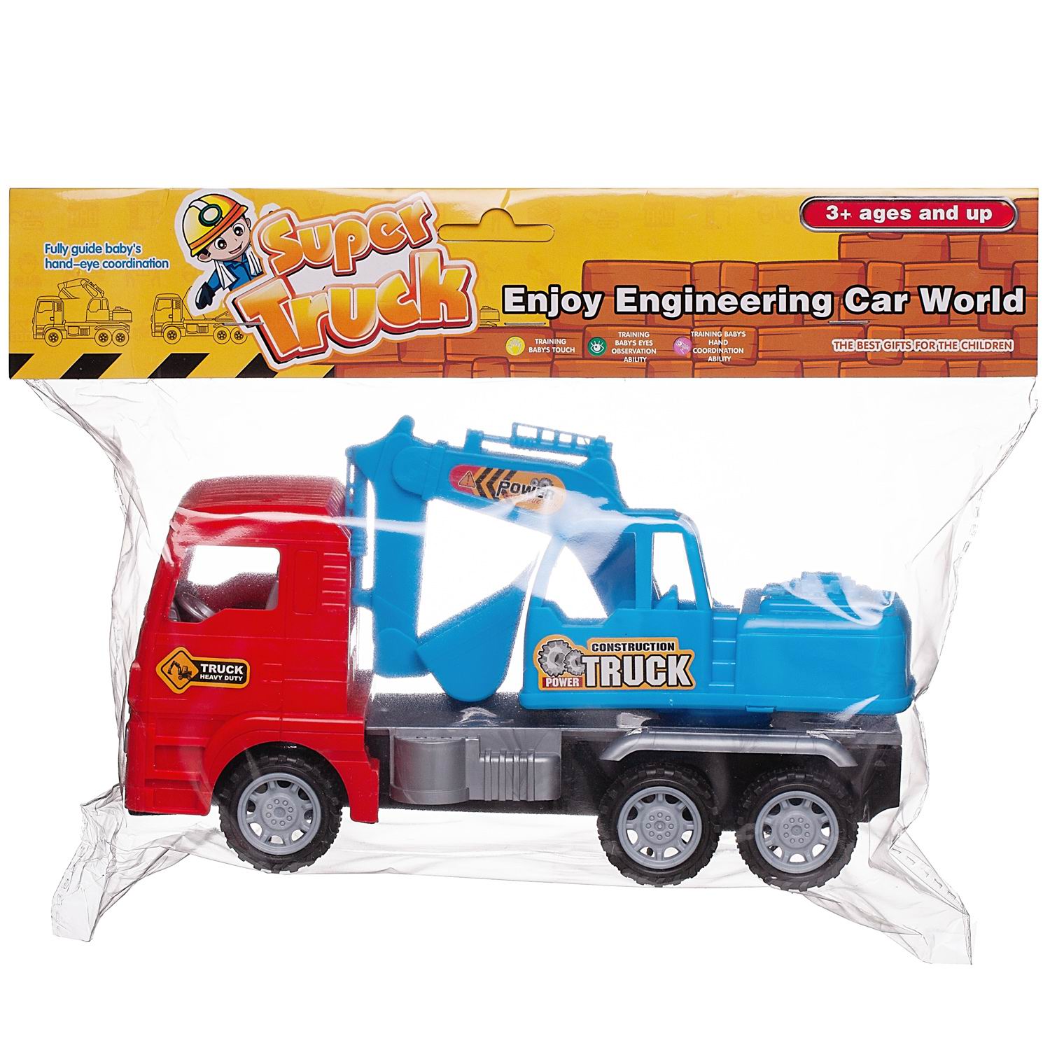 Экскаватор Junfa WC-13885/краснаякабина - фото 1