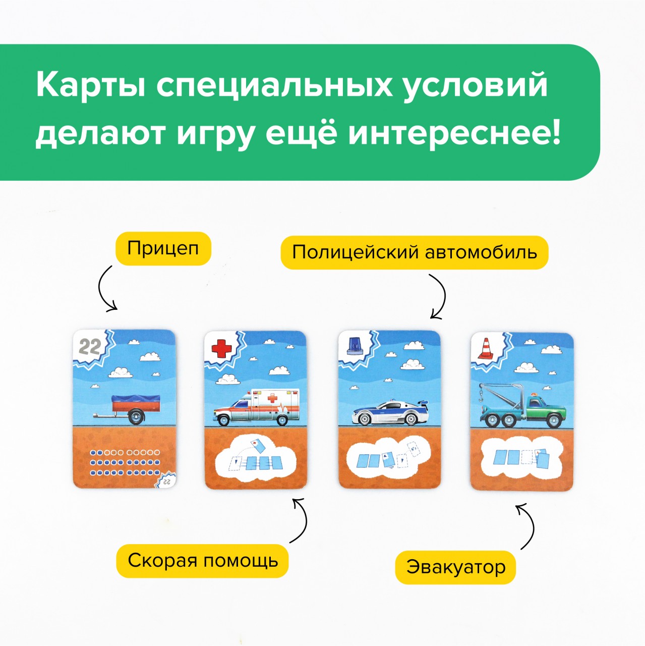 Настольная игра Банда умников Трафик-джем - фото 4