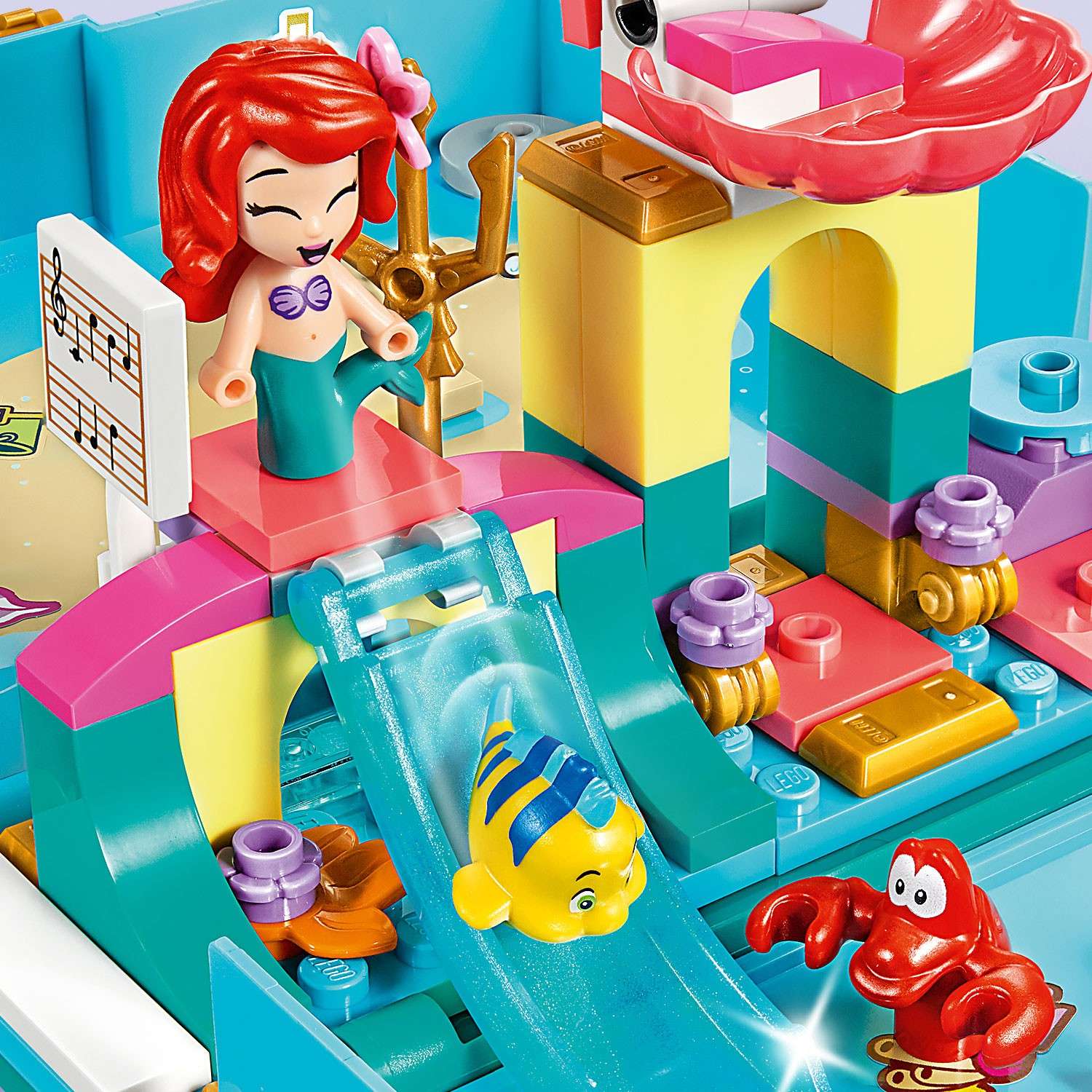 Конструктор LEGO Disney Princess Книга приключений Ариэль блочный - фото 14