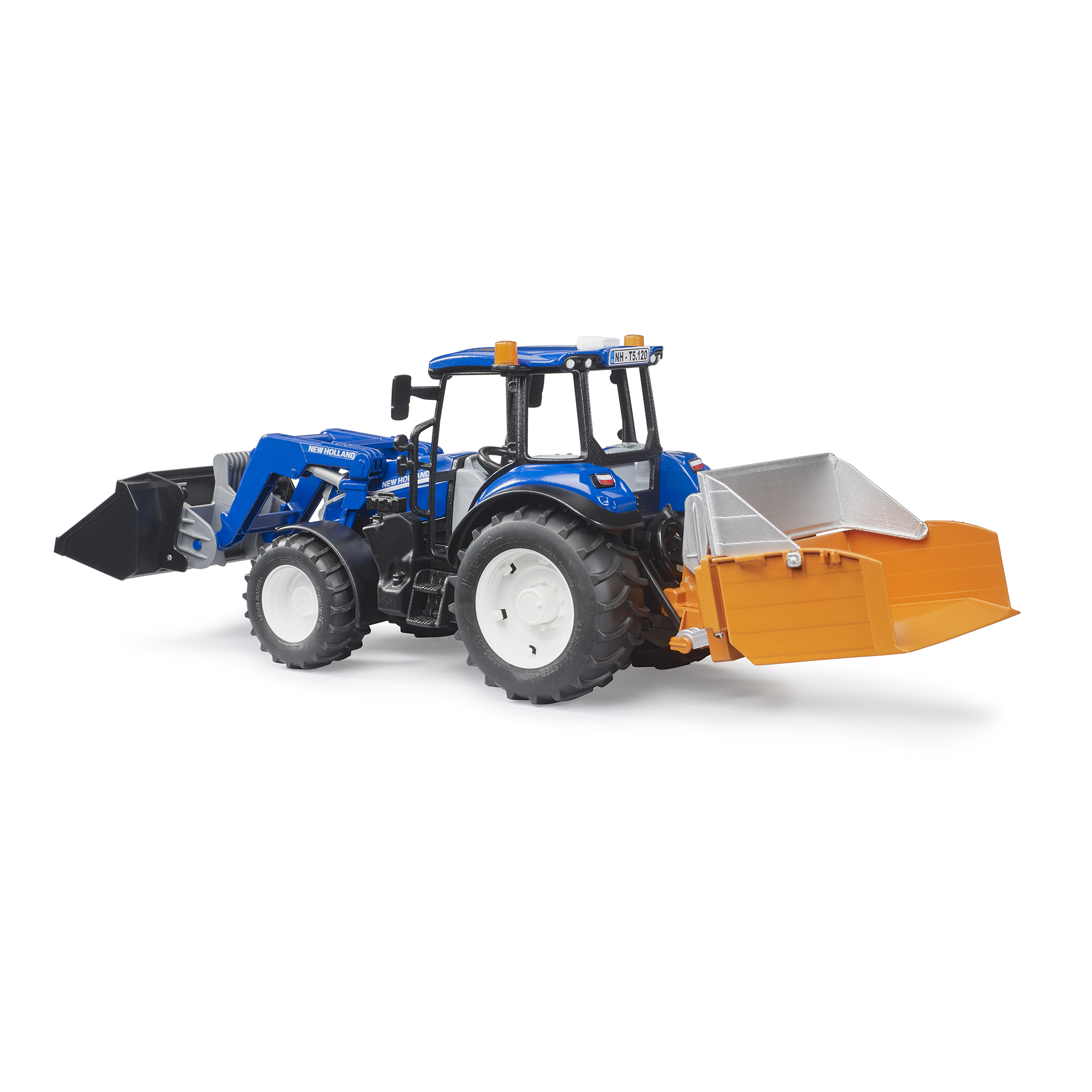 Трактор Bruder New Holland 02-187 - фото 4