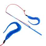 Дразнилка-удочка Пижон Червячок на рыбалке с бубенчиком 30см