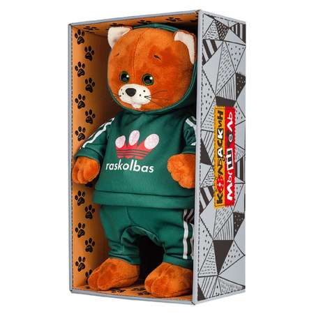 Игрушка мягкая Колбаскин и Мышель котик