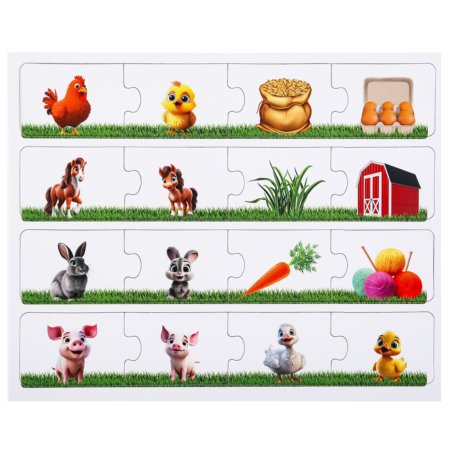 Настольная игра Умные игры Мамы и малыши - фото 7