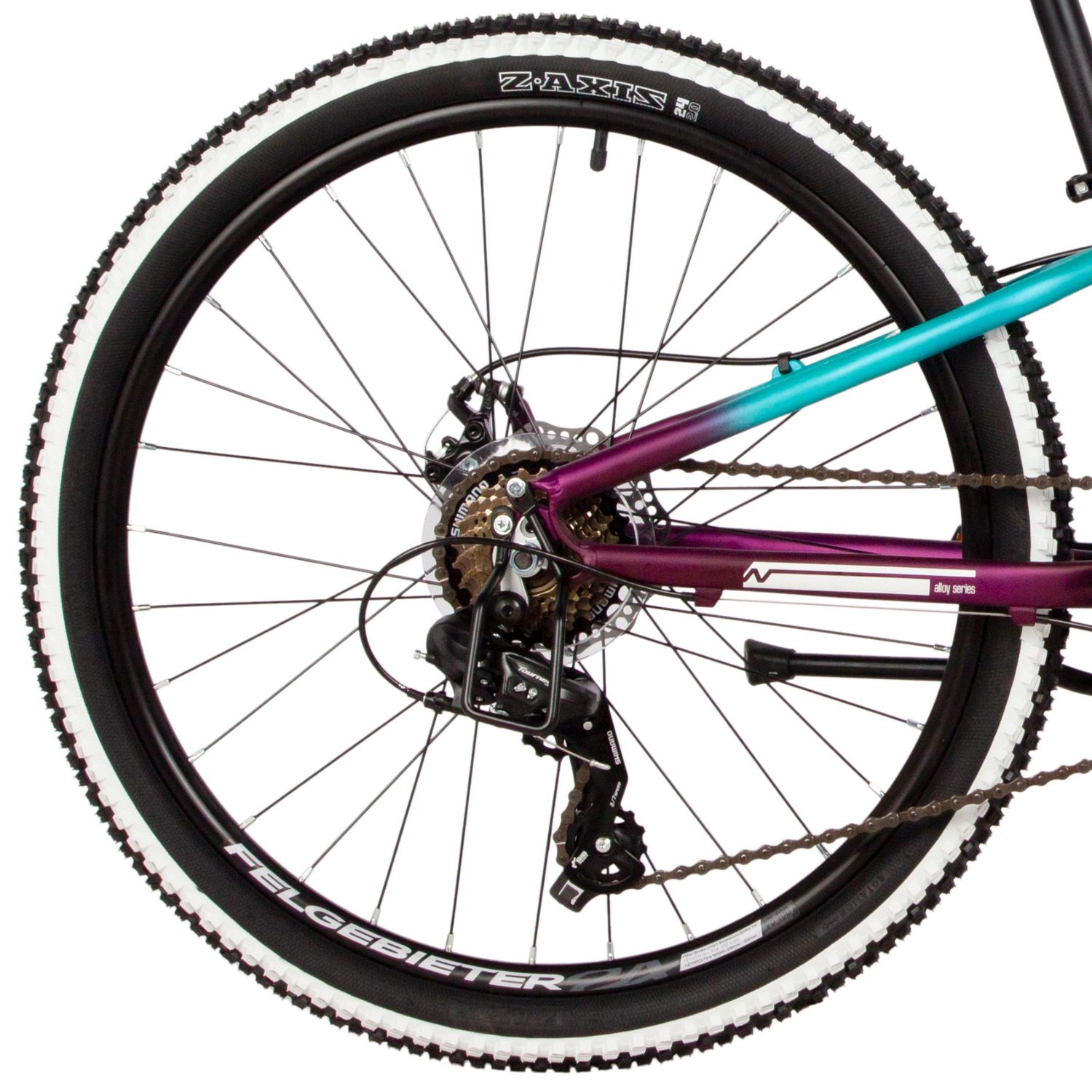 Двухколесный велосипед Novatrack 24 дюйма - фото 5