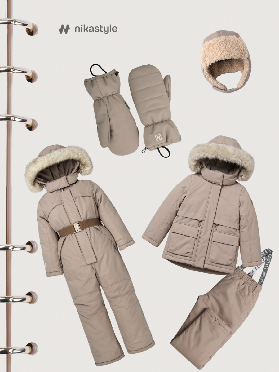 Шапка NIKASTYLE 11з55026 какао - фото 10
