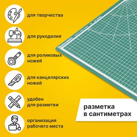 Коврик настольный Brauberg