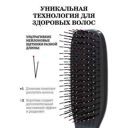 Массажная расческа I LOVE MY HAIR