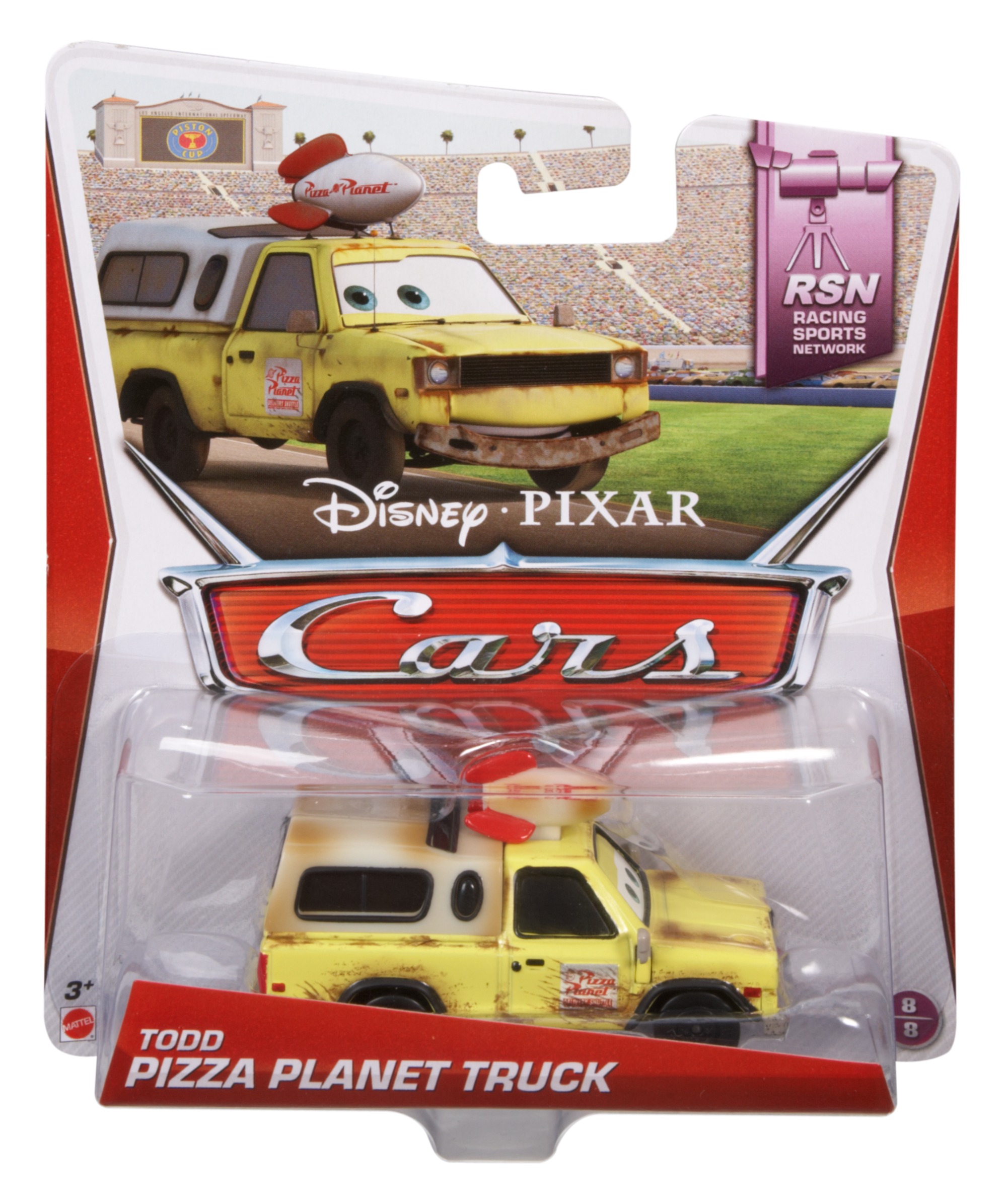Машинка Cars Герои мультфильмов Todo BHN55 DXV29 - фото 2