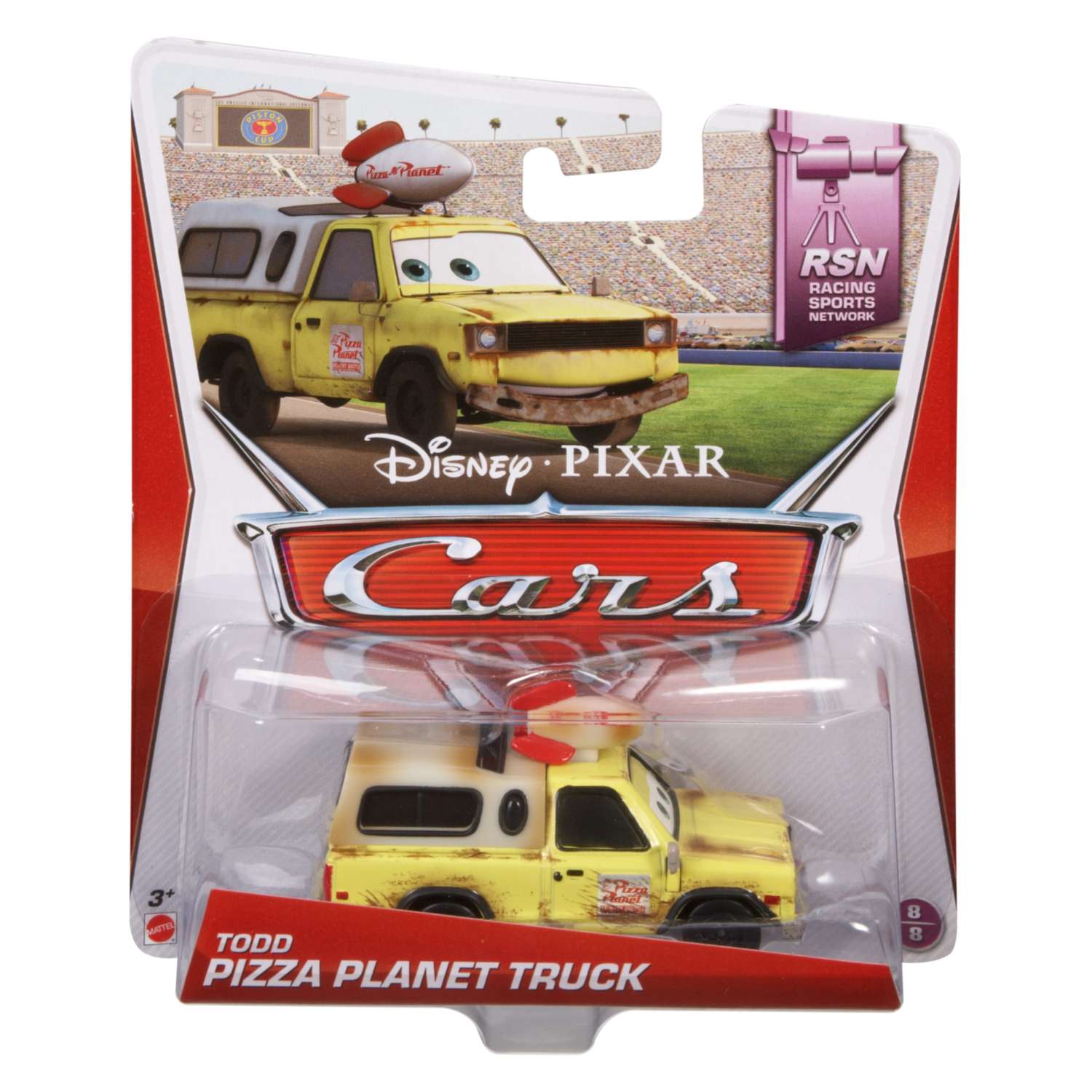 Машинка Cars Герои мультфильмов Todo BHN55 DXV29 - фото 2