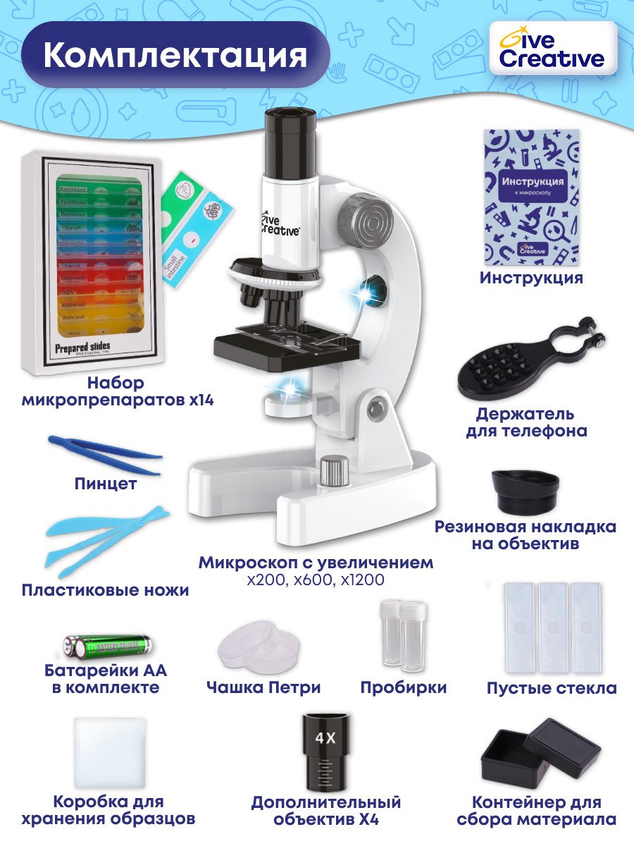 Микроскоп Give Creative - фото 2