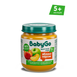 Пюре BabyGo Яблоко-персик с 5 мес 100 г