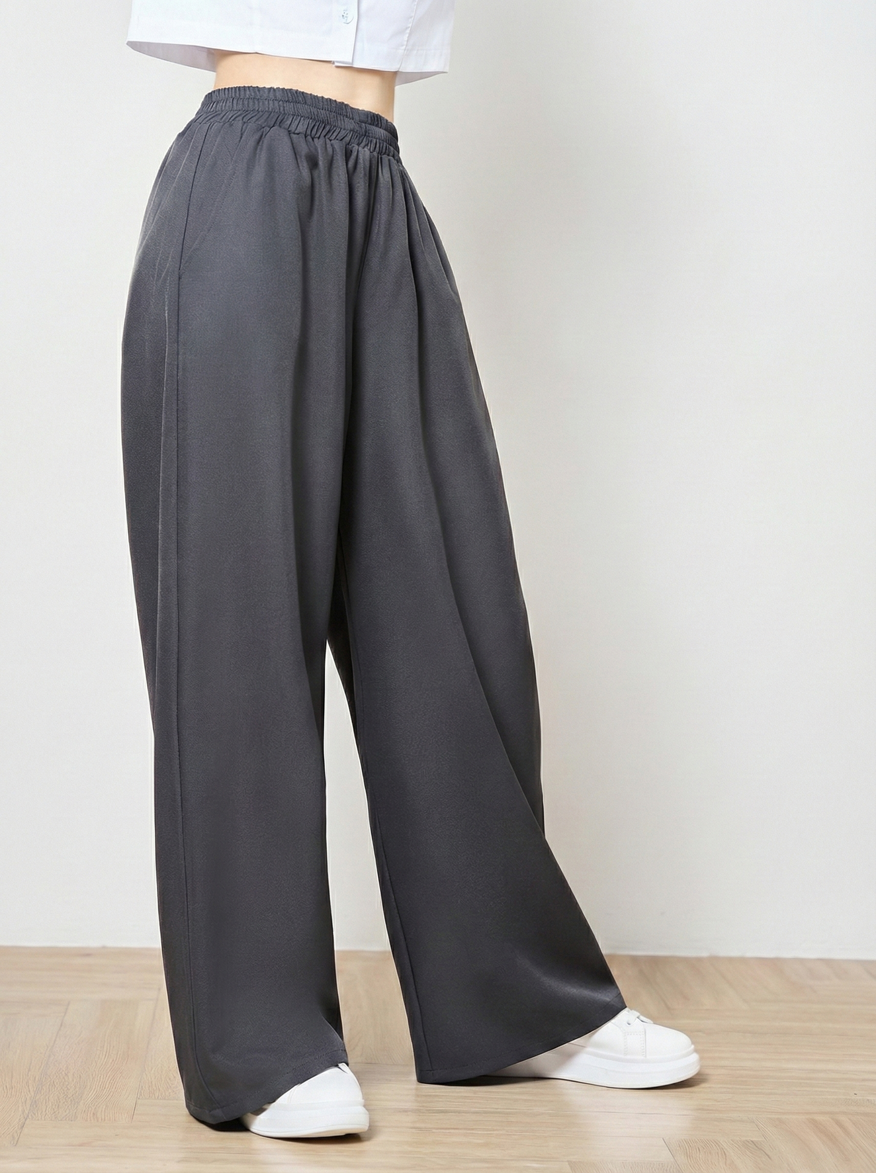 Брюки-палаццо СИНЯЯ МОДА W502A-G39 - фото 1