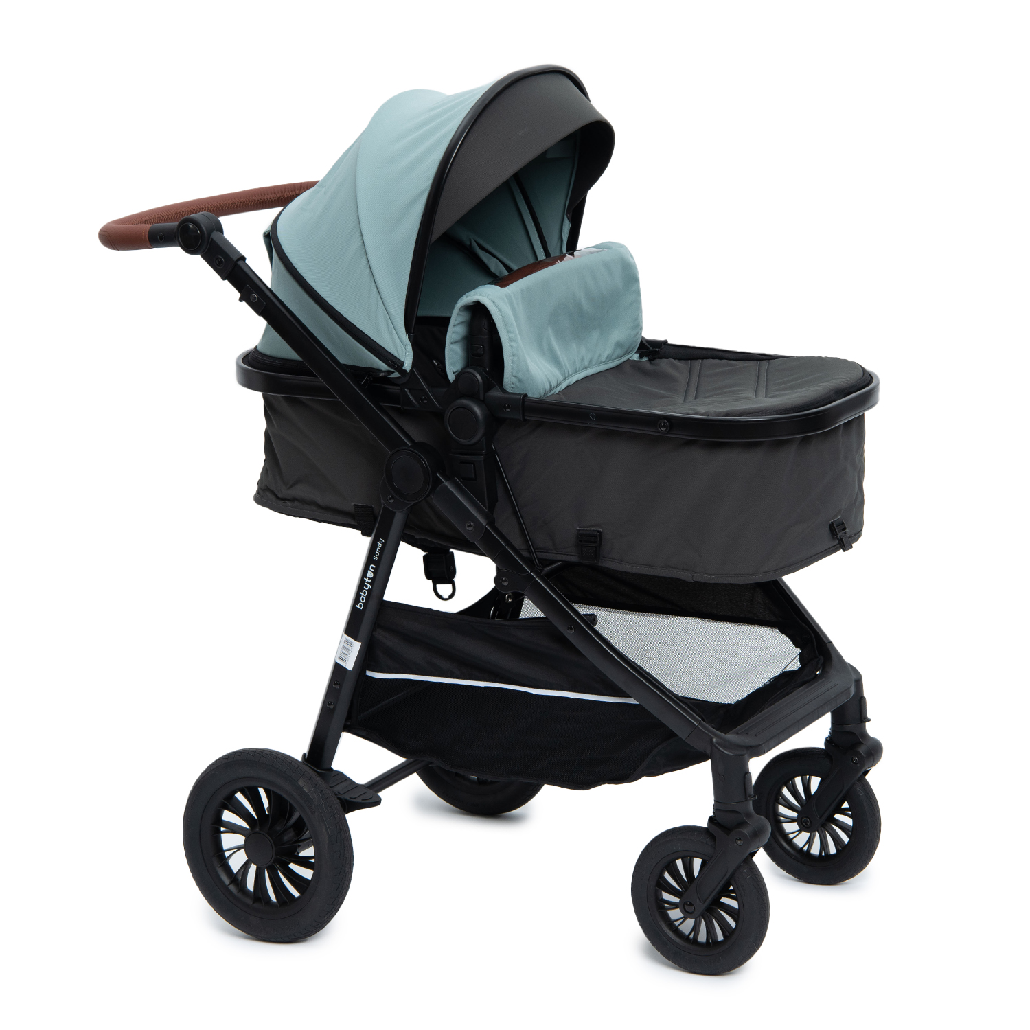Коляска 2в1 Babyton Sandy Mint - фото 10