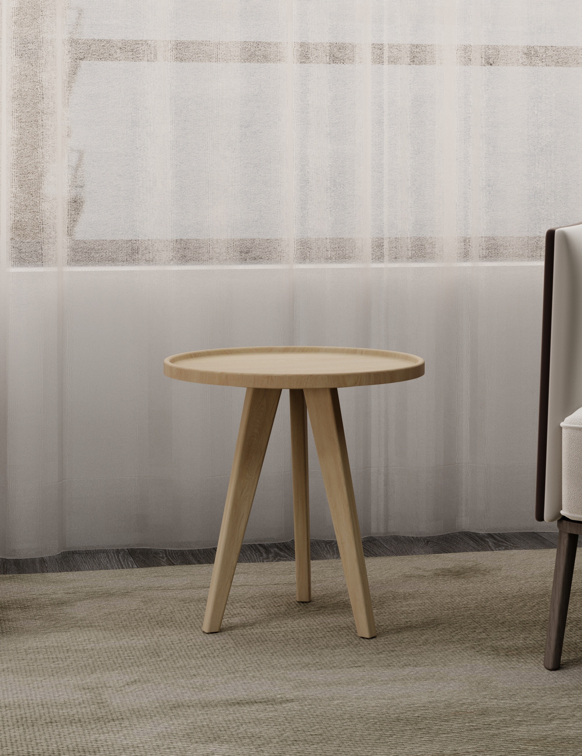 Стол журнальный SLINE Полли дуб янтарный - фото 3