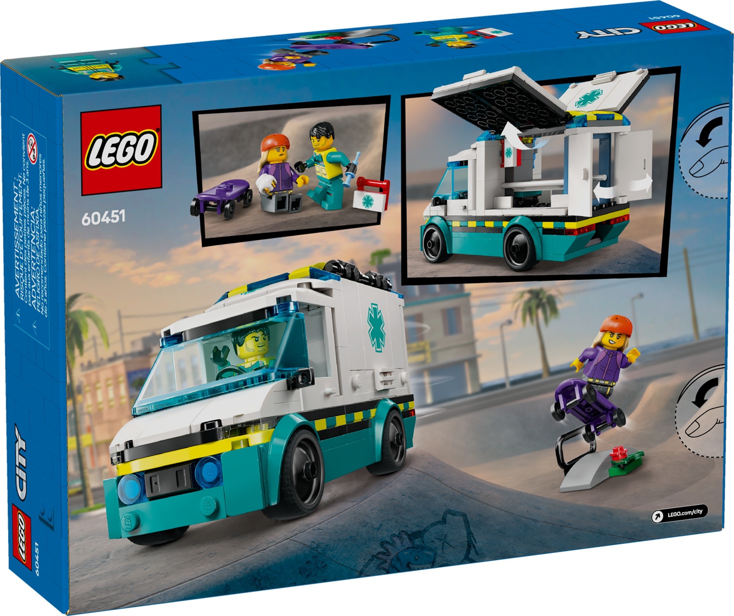 Конструктор LEGO City 60451 184 дет. - фото 1