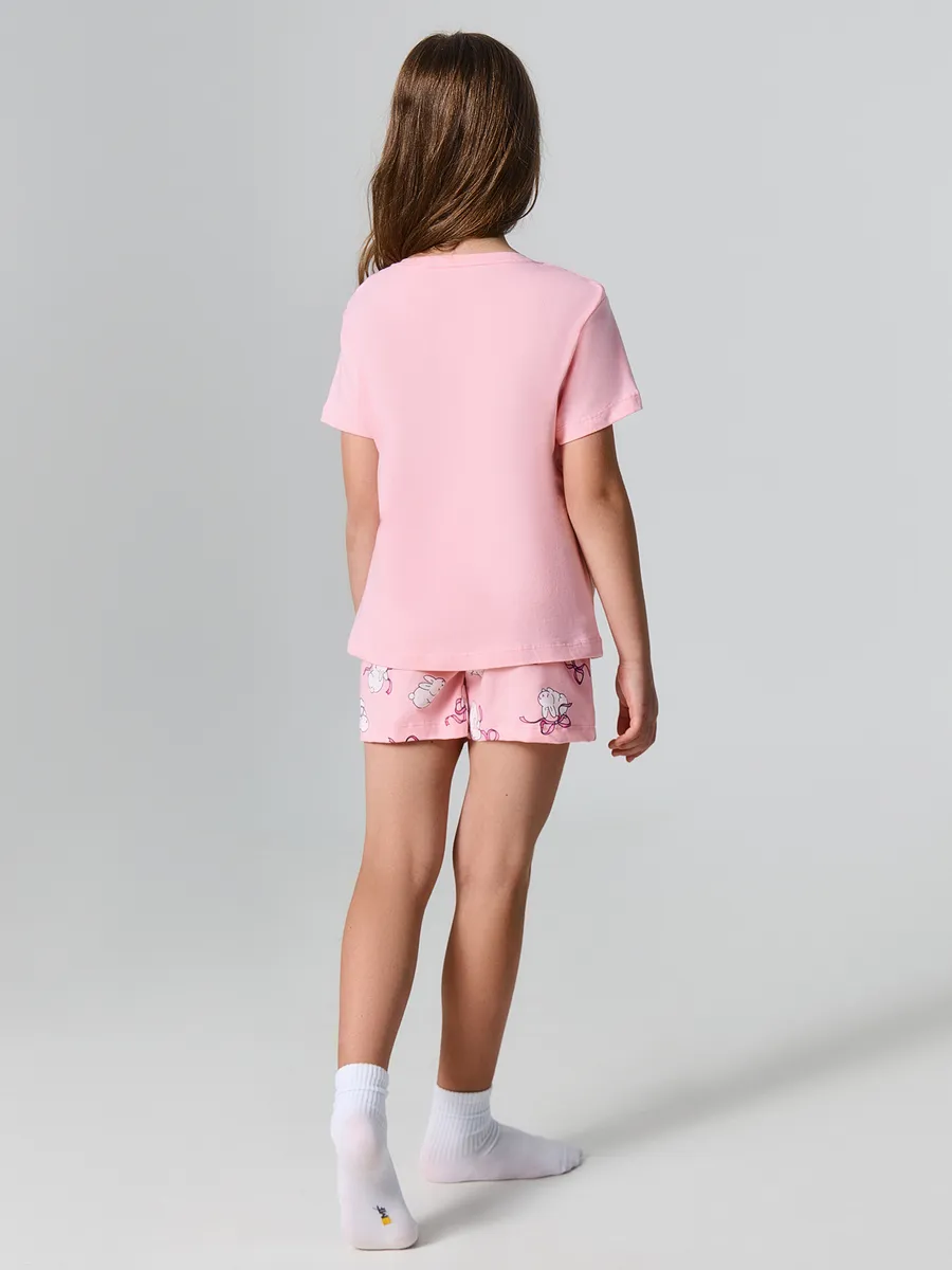 Пижама Mark Formelle (Марк Формэль) 567727/розовый +зайчики на розовом - фото 3