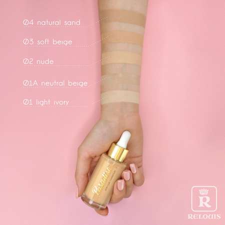 Тональное средство RELOUIS тон 1А Neutral beige