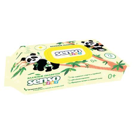 Влажные салфетки SENSO BABY 72 шт.