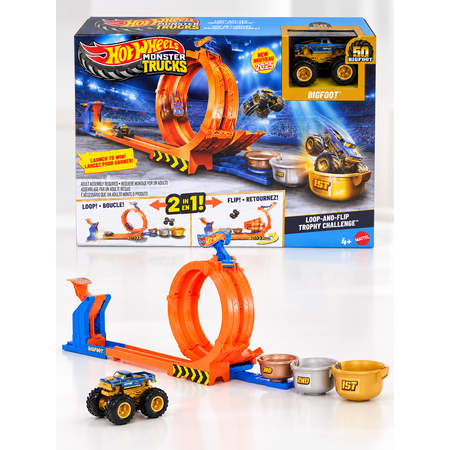Трек Hot Wheels Испытание: Петля