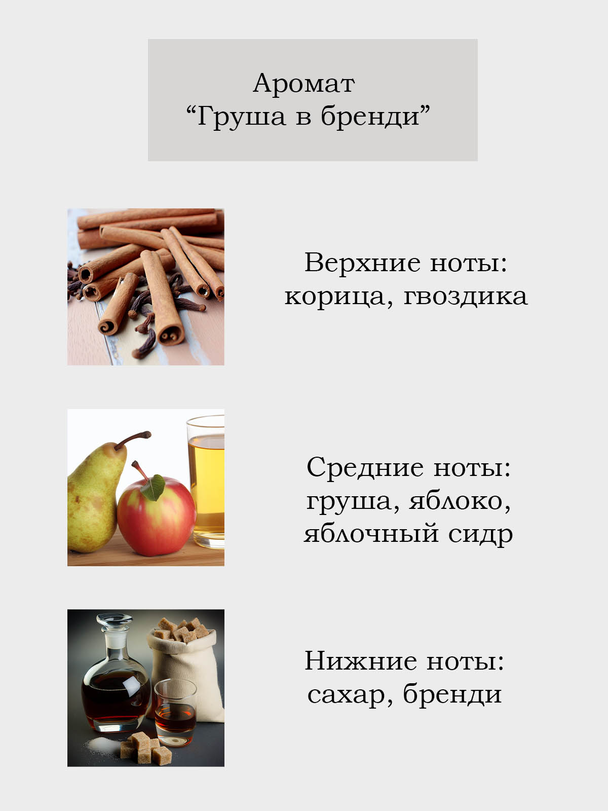 Диффузор для дома с палочками Plates and More Груша в бренди 100 мл - фото 2