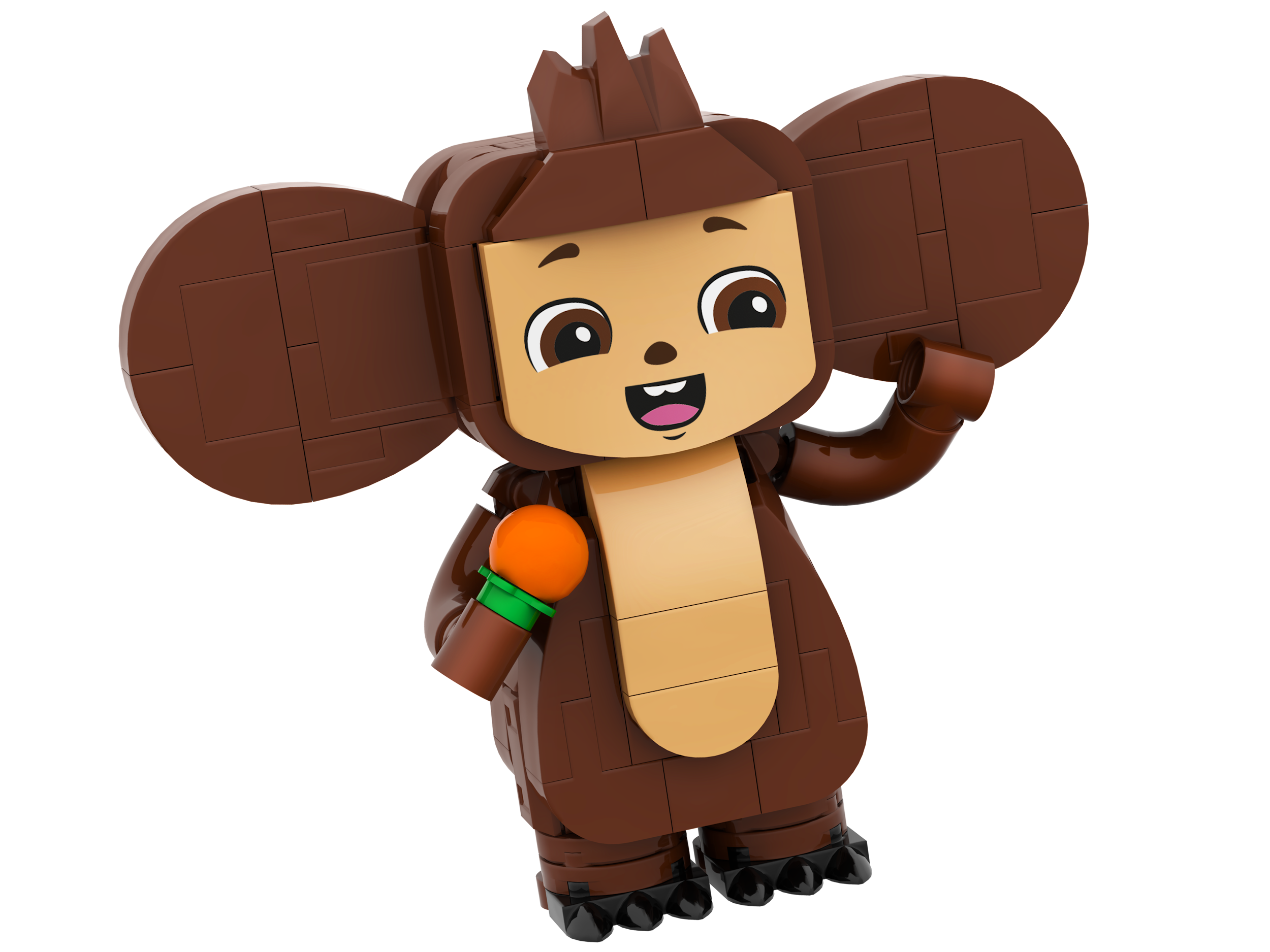 Конструктор РУБРИК Чебурашка маленький 130 дет. - фото 3