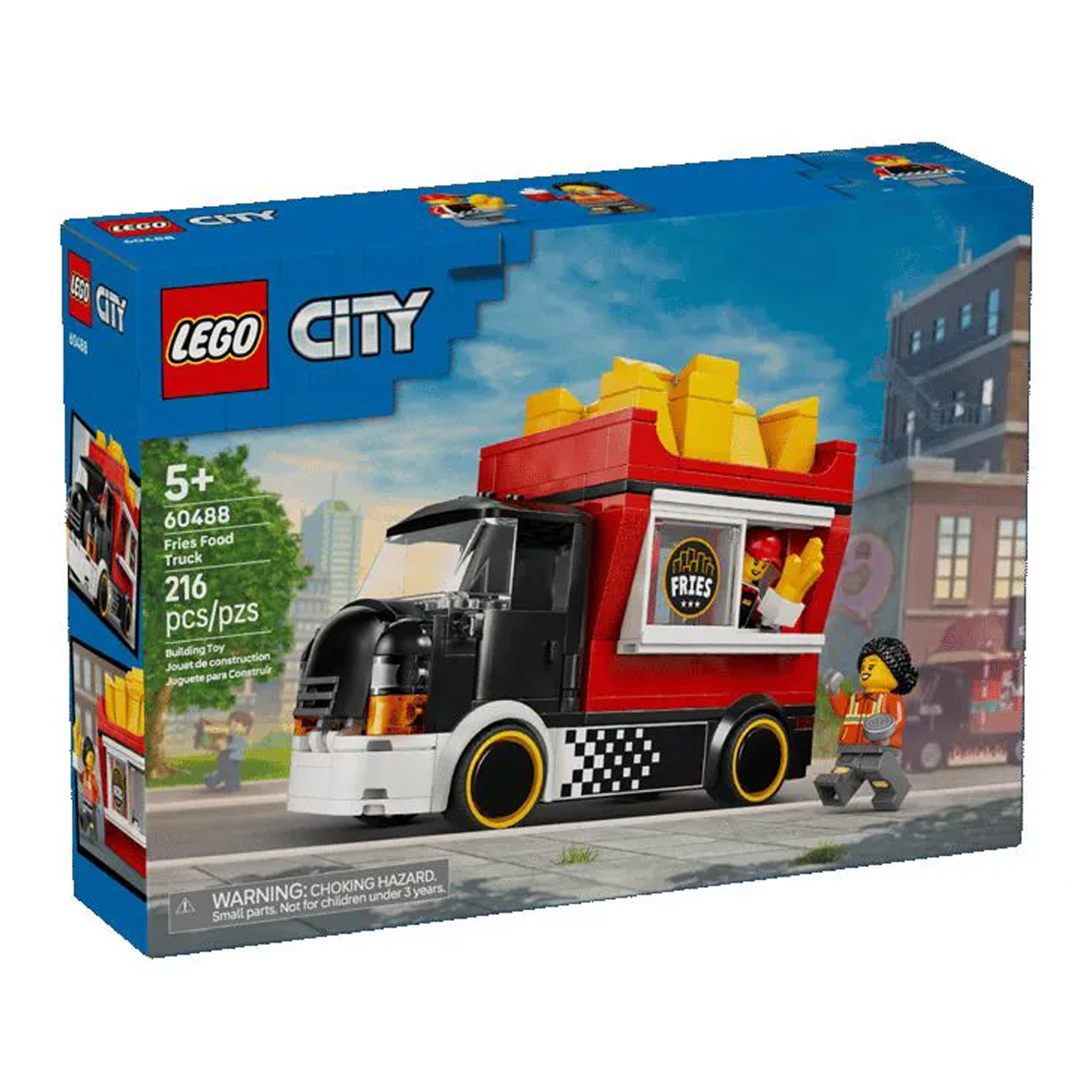 Конструктор LEGO City Грузовик с едой картофель-фри 216 дет. - фото 2