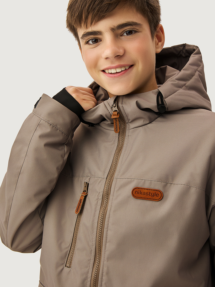 Куртка NIKASTYLE 4м3526 кэмел - фото 5