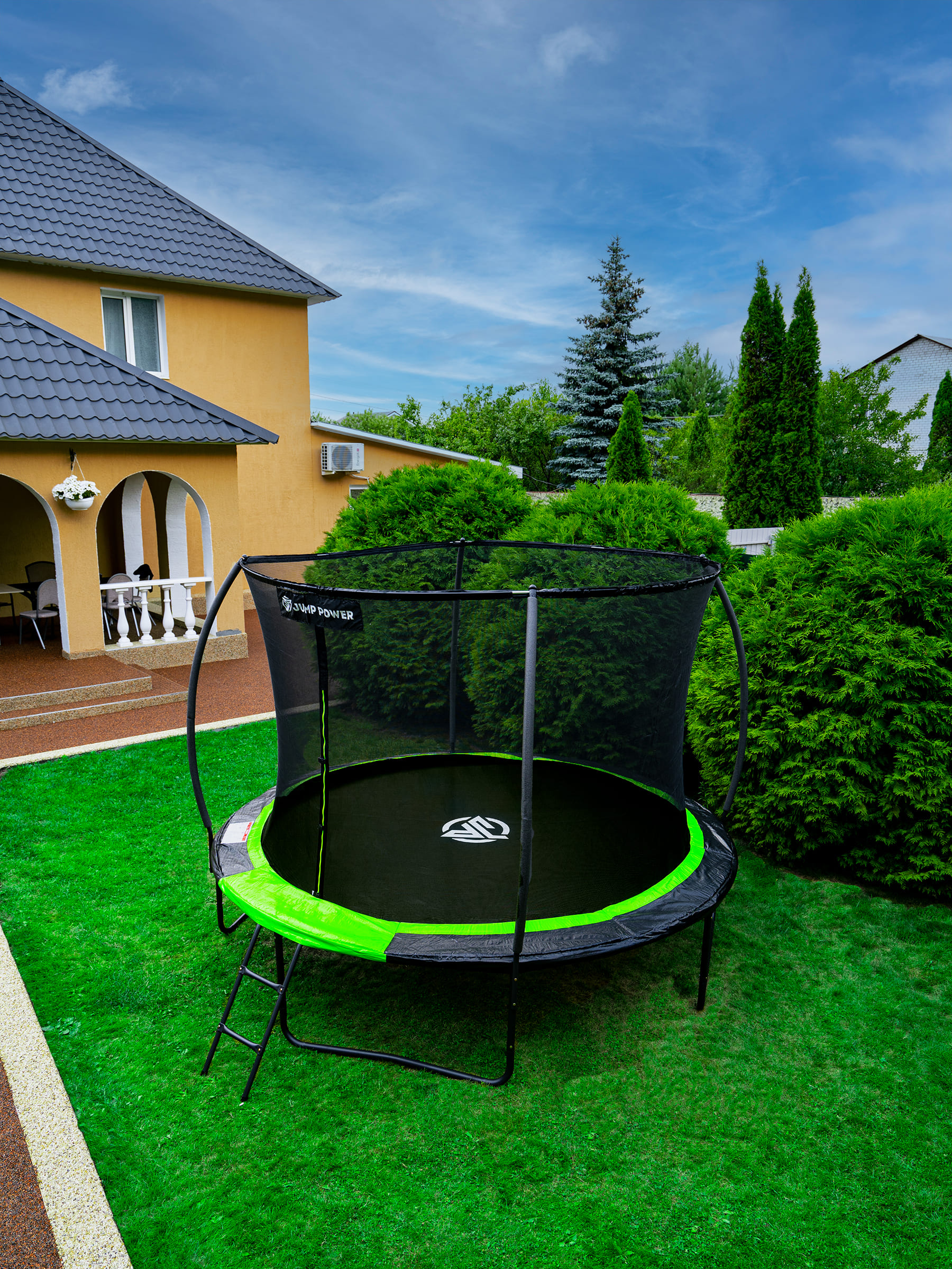 Батут Jump Power 8 ft Inside Lite Green - фото 21