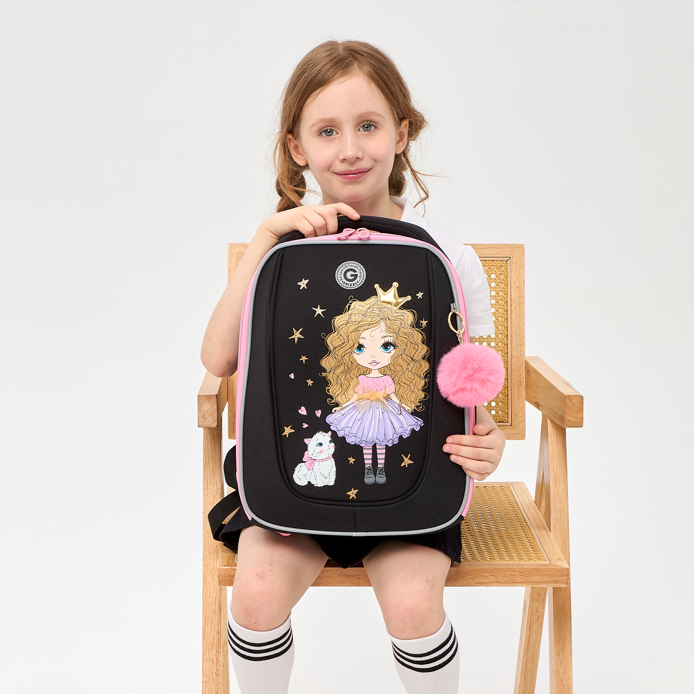 Ранец Grizzly для девочки - фото 20